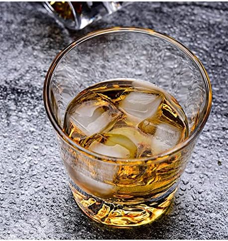 Luxus, 4, illetve 6 Darab Whiskys Pohár díszdobozban 8.5 OZ Arany Hegy Bázis Kialakítása Szellem Üveg Férfiak, mind a Nők Skót Whisky, Koktél,