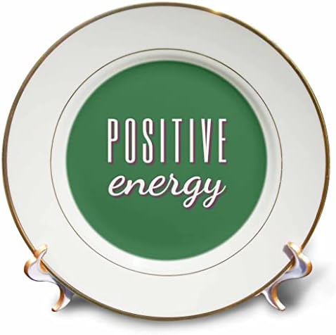 3dRose Szöveg a Pozitív Energia - Lemezek (cp-375916-1)