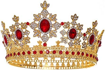 Vanias Strasszos Menyasszonyi Tiara a Nők Királyi Királynő Fejpánt Korona Kristály Hercegnő Haj Kiegészítők Bálba, Szülinapi