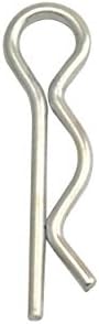 Wuuycoky Ezüstös Csere R Gyűrű Klip Pin-1.5 mm × 31,5 mm Csomag 20