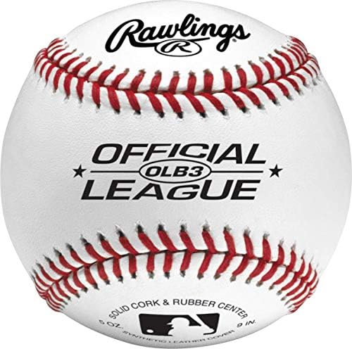 Rawlings | Hivatalos Liga Szabadidős Használatra Gyakorlat Baseball | Ifjúsági | csomag 12 | OLB3BAG12 | 12 Szám