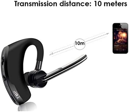 Bluetooth Headset,Vezeték nélküli Fülhallgató, kihangosító Sztereó Fejhallgató Üzleti Fülhallgató in-Ear Fülhallgató, a zajszűrő