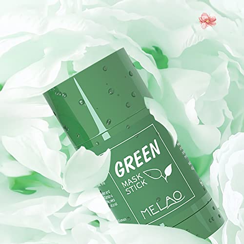 Zöld Tea Maszk Botot, Mitesszer Eltávolító Maszk, Zöld Tea Tisztító Agyag Stick Maszk, Hidratáló & Oil Control Arc Pórusok Tisztító