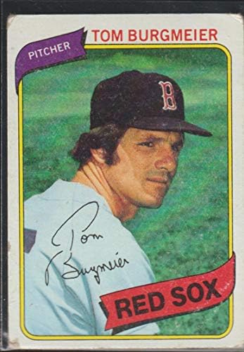 Tom Burgmeier (Baseball Kártya) 1980 Topps - [Alap] 128