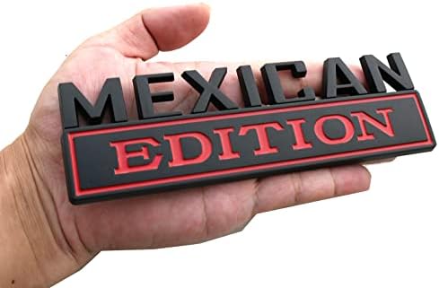 1db 7 Nagy Mexikói Kiadás Embléma Jelvény Matrica Autó, Zászló, Matrica Katonai helyett F150 F250 F350 Chevy Silverado 1500 2500 Chevrolet
