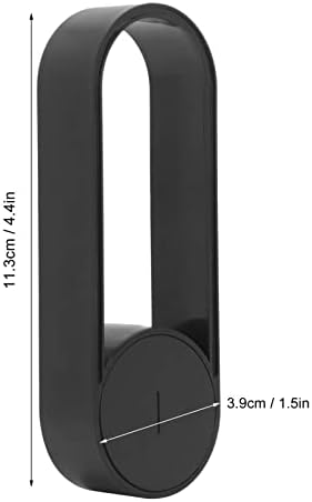 Mini Légtisztító, USB Stabil, Biztonságos Asztal Légtisztító helytakarékos, Plug and Play Családi (Fekete)