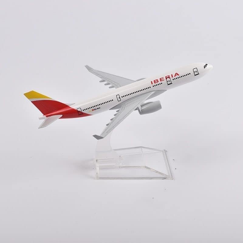 MOOKEENONE 1:400 A330 Iberia Légitársaság Repülőgép Modell Szimuláció Légi jármű Repülési Modell Modell Készletek Gyűjtemény, valamint