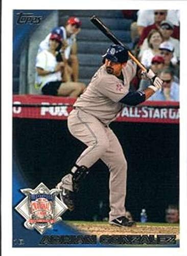 2010 Topps Frissítés MINKET-240 Adrian Gonzalez San Diego Padres MLB Baseball Kártya NM-MT