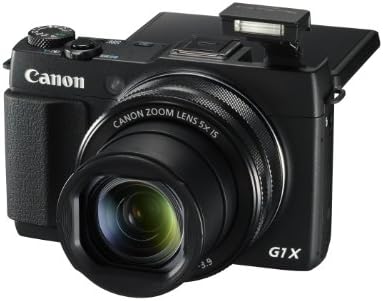 Canon PowerShot G1 X Mark II Digitális Fényképezőgép w/ 12.8 MP-1/1.5 Inch-Érzékelő & Wi-Fi-Vel Kompatibilis