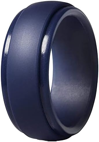 2023 Új Férfi Eljegyzési Gyűrűk jelent meg verse a Párok Esküvői Kör Gumi Gyűrűk középiskolai Gyűrűk (C, Méret)