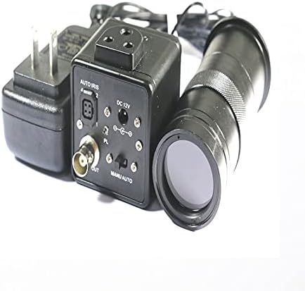 GUOSHUCHE 800TVL 1/3, Digitális mikroszkóp Ipari Kamera BNC Videó Kimenet Szabványos C Interface +130X VAGY 180X C-Mount objektív