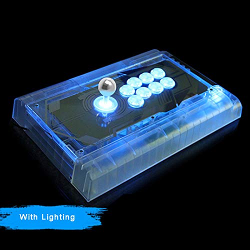 6db Eredeti Qanba 30mm LED Arcade Gombok Világító kapcsoló Nyomógomb Kék Led PC Pac Man Arcade1up Szekrény