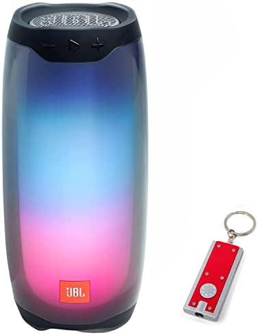 JBL Impulzus 4 - Vízálló, Hordozható, Vezeték nélküli Bluetooth Hangszóró a Fény Show, magában Foglalja a LED Zseblámpa kulcstartó Bónusz