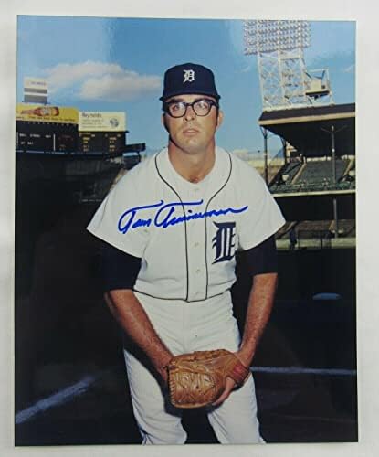 Tom Timmermann Aláírt Automatikus Aláírást 8x10-es Fénykép én Aláírt MLB Fotók