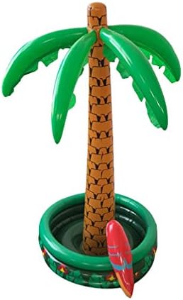 Amosfun Papagáj Játékok Felfújható Ital Hűtő PVC Fa Multi-Funkcionális Jeges Vödörbe Papagáj Jeges Vödörbe Vicces, Felfújható Játék, Utazás