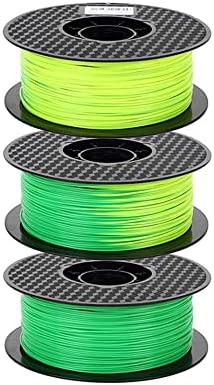 3D-s Nyomtató, Zöld vagy Sárga Színe Változó Hőmérséklet 3D-s Nyomtató Végtelen PLA 1.75 mm 1KG színváltozás PLA Zöld-Sárga 1.75 mm PLA