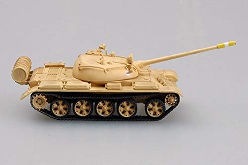 Könnyű Modell Iraki Hadsereg T-55-ös orosz MBT Tartály Öböl-háború 1991-es Sivatagi 1/72 Kész Modell Tartály