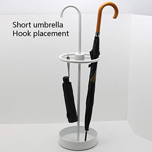 Esernyőtartó Fekete Kovácsoltvas Belső, a Csepegtető Tálcát, valamint Horgok, az Előszoba Home Office Üzlet Bejárat Esernyő tartó