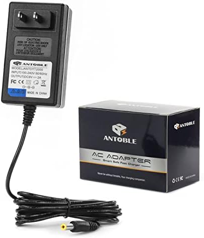 ANTOBLE Adapter tápkábelét a Crosley Cirkáló Hordozható Lemezjátszó lemezjátszó CR8005A CR8005A-BK CR8005A-TU CR8005C CR89