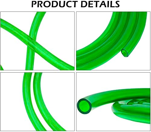 Csápjait Zöld PVC Cső 3/4ID x 1OD Pvc Flexibilis cső Víz akvárium, Akvárium Cső, Alacsony Nyomású Cső BPA Mentes, 9.84 FT