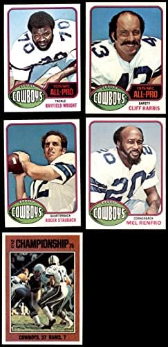 1976 Topps Dallas Cowboys Csapata Meghatározott Dallas Cowboys (Set) NM Cowboyok