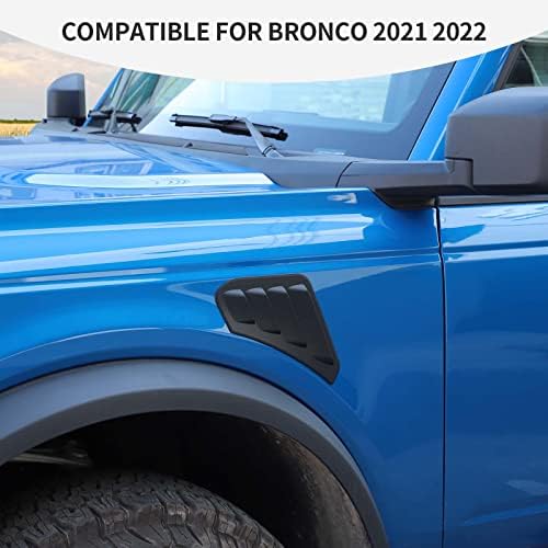 Linskip Lökhárító Oldalsó Nyílás Fedelét Trim Kompatibilis Bronco 2021 2022 2023, Bronco Fender Oldalon Berendezés, Bronco