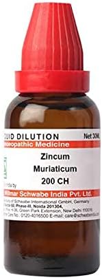 Dr. Willmar a Csomag India Zincum Muriaticum Hígítási 200 CH