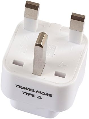2 Csomag UK Utazási Adapter Típus G Plug - Működik az Elektromos Dugaszolóaljzathoz, az Egyesült Királyság, Hong Kong, Írország, Anglia, Skócia,