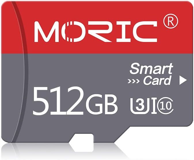 512 gb-os Micro SD High Speed Micro SD Memória Kártya, Class 10 SD Kamera,Okostelefon,Számítógép, Játék Konzol,Kamera,Biztonsági,Drón(512