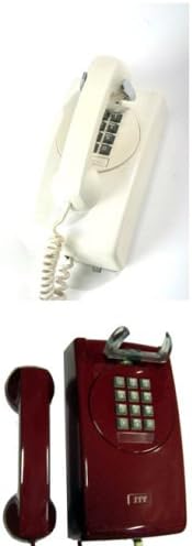 Egyéni Telefonok - Fun Home Termékek Modell 3554 Nagy Fal Telefon Touchtone Tárcsával Válassza ki a Szín: Barna
