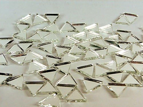 1/2 - Háromszög Tükör Mozaik Csempe. 300 db