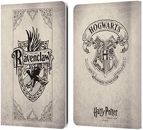 Fejét az Esetben Minták Hivatalosan Engedélyezett Harry Potter Hollóhát Pergamen Varázsló Kő, Bőr Könyv Tárca burkolata Kompatibilis Kindle