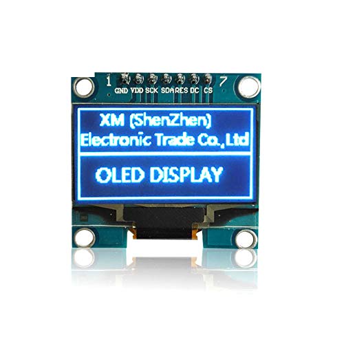 GalaxyElec 5DB 1.3 OLED Modul Kék Színű SPI 128X64 1.3 hüvelykes OLED LCD LED Kijelző Modul 1.3 SPI Kommunikálni D14