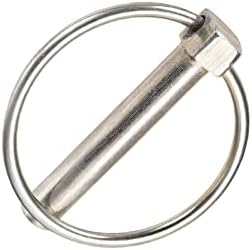 METALLIXITY linch, akkor távozhat Pin Gyűrű (12mmx70mm), szénacél linch, akkor távozhat Csapok Zár Klip Rögzítőelem Pin - Ház