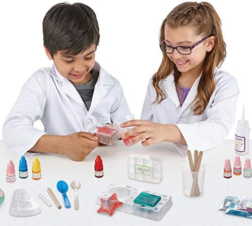 MindWare Tudományos Akadémia Deluxe Shimmer Labor – Készlet Tartalmaz 40pcs Tanítani Kids & Teens Kozmetikai Kémia - Fiúk & Lányok,