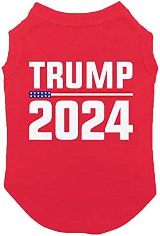 Trump 2024 az Elnök - Kutya Póló (Royal Kék, X-Large)
