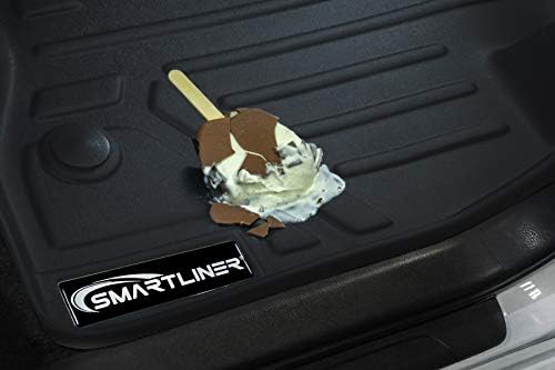 SMARTLINER Egyéni Alkalmas Szőnyegek 2 Sor Bélés Szett Fekete 2013-2015 Lexus RX350/RX450h
