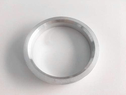 NB-AERO (Pack 4) Alumínium Hub Központú Gyűrűk 66.1 mm OD, hogy 63.9 mm ID | Hubcentric Középső Gyűrű Illik 63.9 mm Jármű Hub