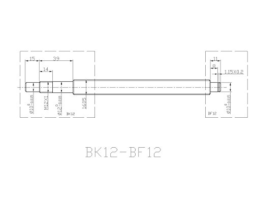 Joomen CNC Router Gép RM1605-300/1300/1500mm ballscrew Lineáris Szakasz Moudle Hajtómű Táblázat Készlet