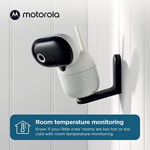 Motorola Baba PIP1610 HD - 5 Motoros Videó Baba Monitor w/Kamera, Falra Szerelhető, 1000ft Tartomány, kétirányú Audió, Szoba