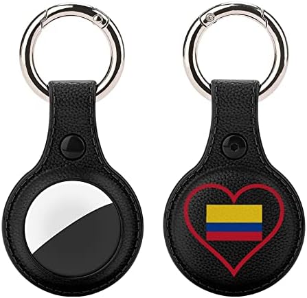 Imádom Kolumbia Piros Szív tartó AirTag kulcstartó TPU Védő burkolata Lokátor Tag a Tárca Poggyász Háziállat