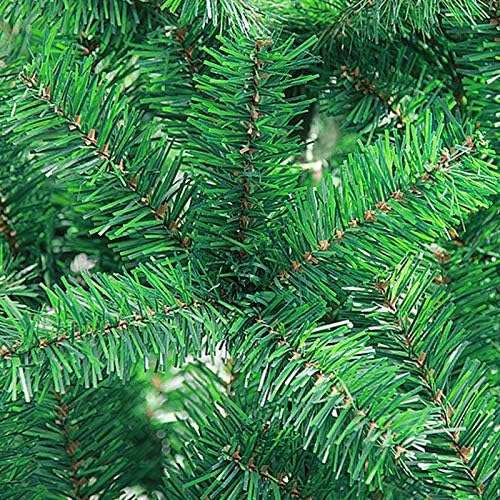 YUMUO Mesterséges karácsonyfa,Prémium Titkosított PVC Karácsonyi Fenyő Fa, Fém, Összecsukható Állvány,Könnyen Összeszerelhető-Zöld 400cm(13ft)