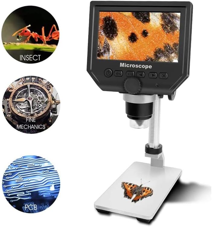 YEBDD G600 Alumínium Állvány, Konzol Jogosultja Emelési Támogatást Digitális Mikroszkóp USB Mikroszkóp (Szín : PC)