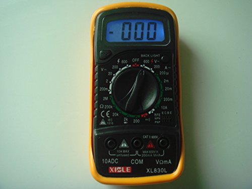 A digitális LCD-Xl-830 Multiméter Voltmérő Árammérő Ohm