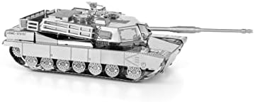 Fém Föld M1 Abrams Tank 3D-s, Fém Modell Kit Fascinations