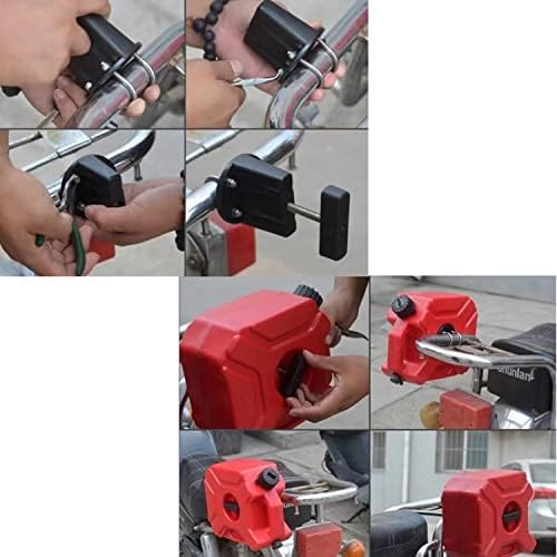 Wzytshun Fekete 1.3 Liter benzinnel A zár & kulcs,5L Biztonsági Gáz Kompatibilis Motoros Autók SUV ATV UTV
