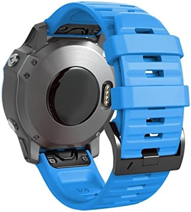 Wtukmo 26 22mm Quick Fit Watchband A Garmin Fenix 7 7X 6X 6Pro Watch Szilikon Easy Fit Csukló Heveder Zenekar A Fenix 5X 5
