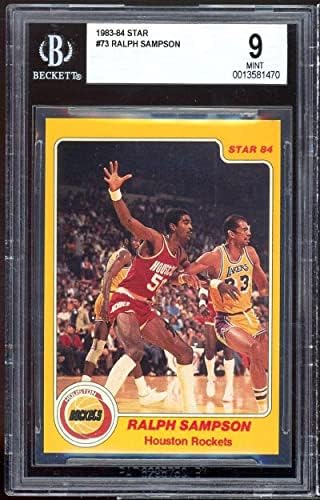 Ralph Sampson Újonc Kártya 1983-84 Csillagos 73 lenne beégés 9 - Kosárlabda Asztalon Kezdő Lapot