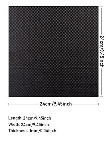 Kalolary Szénszálas Tábla Lemez, 240 X 240 X 1 MM, Szénszálas Lap Rendelkezésre 1mm 3mm vászonkötésű Szénszálas Lapok 3K Fényes felületű