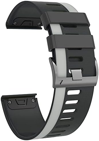 SNKB 26 22mm Quick Fit Watchband A Garmin Fenix 6X 6 Pro 5X 5 + 3 HR 935 Enduro Szíjak, Szilikon Easyfit gyorskioldó karkötő